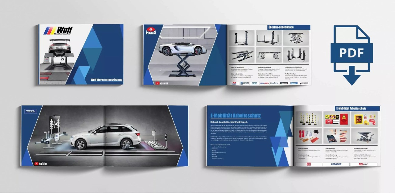 Wulf Werkstattausrüstung Katalog zum Download